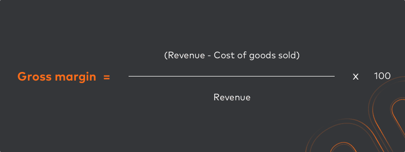 Gross margin formula