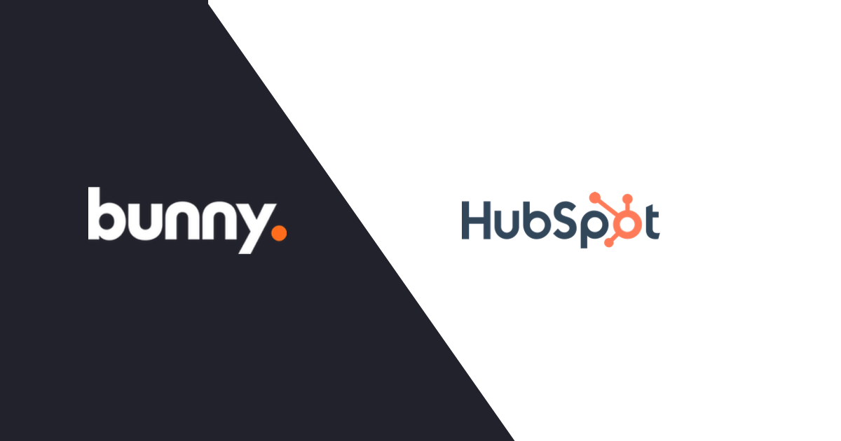 Bunny integrates with HubSpot