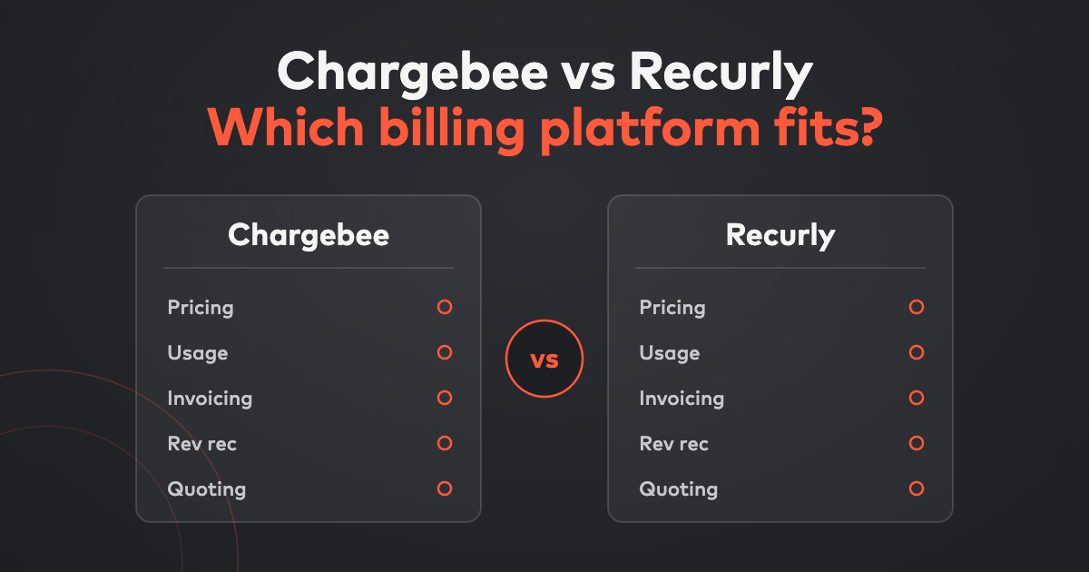 Chargebee vs Recurly: Which Billing Platform Fits?