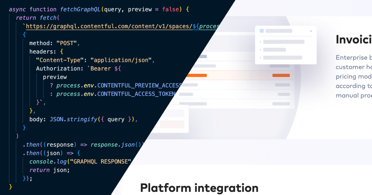 How we used Contentful to power our marketing website