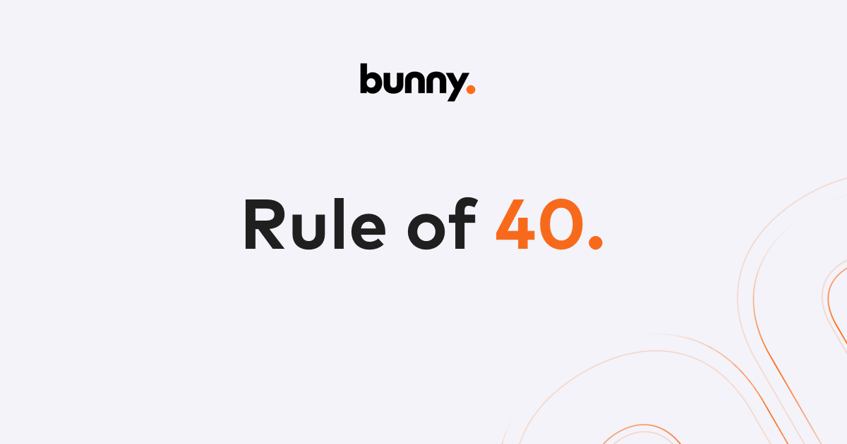 What is the SaaS rule of 40?