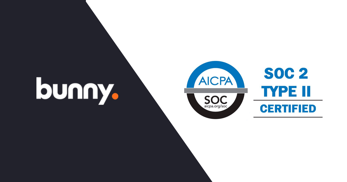 Bunny achieves SOC 2 Type II certification